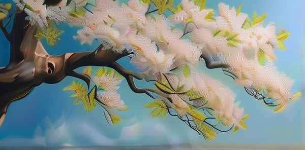 梦见槐花开满树是什么意思